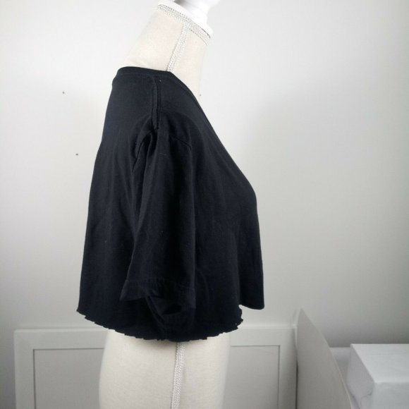 4/$20 Urban Pipeline Crop Top Large Black Cut - Picture 4 of 13